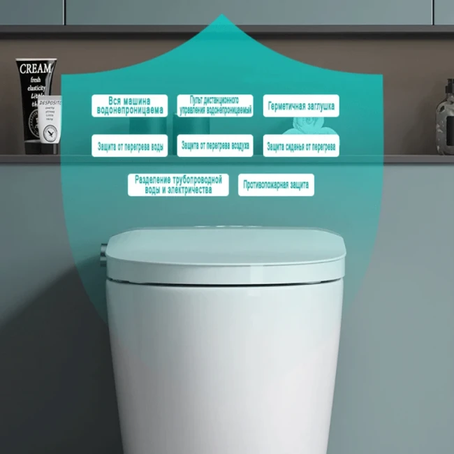 Умный унитаз MEISHIDA-811, 68см