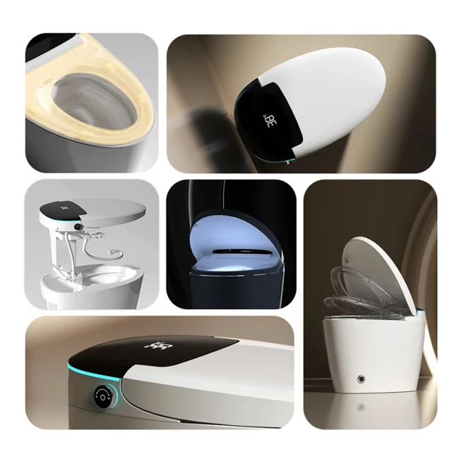 Унитаз умный MEISHIDA-951F, 68см, бачок, русский голос