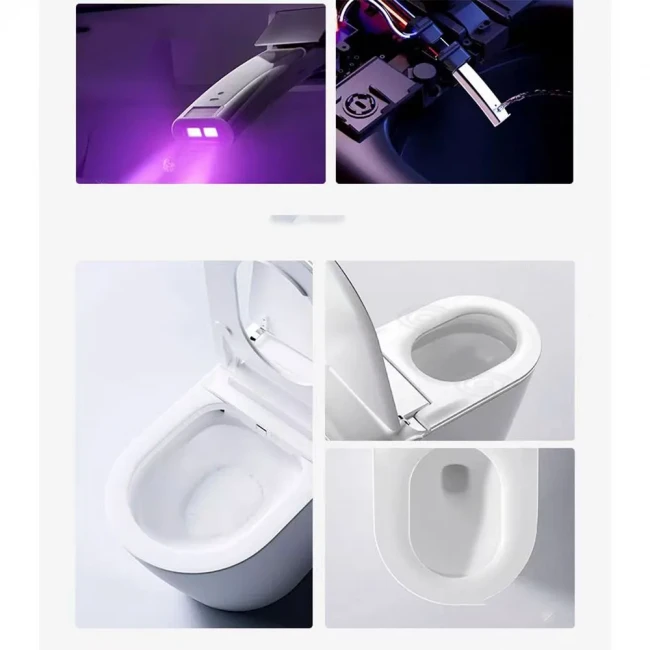 Унитаз умный MEISHIDA-9917B, 70см, УФ