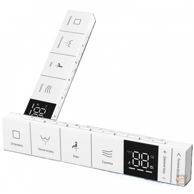 Унитаз умный настенный MEISHIDA-G16, 59см, автомат, бачок, пена, ароматерапия, русский голос.