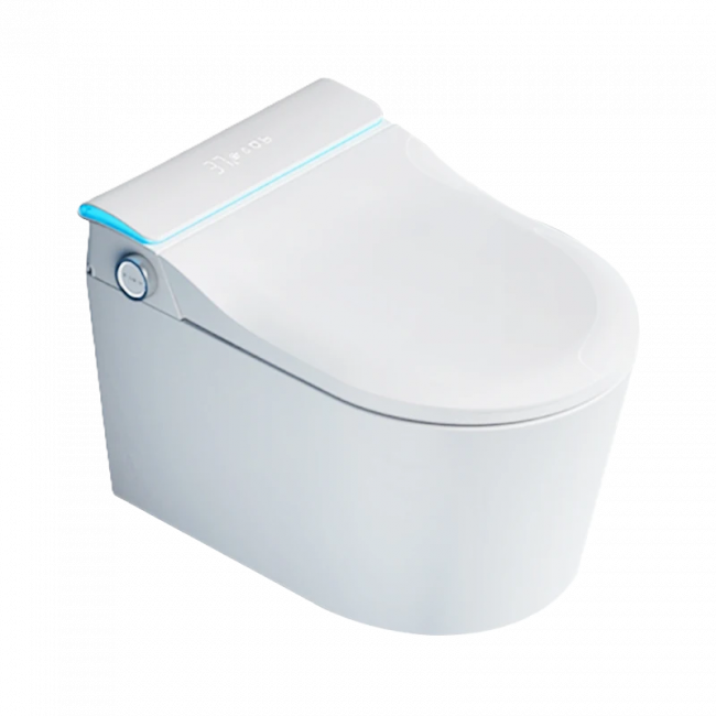 Унитаз умный настенный MEISHIDA-G16, 59см, ароматерапия, УФ, русский голос