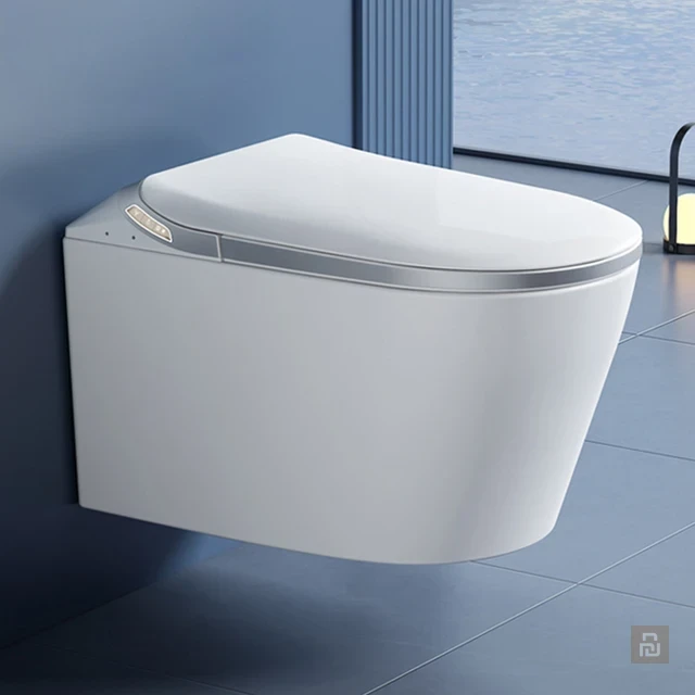 Унитаз умный настенный MEISHIDA-G23HP, 58см, автомат, бочок, пена, ИК