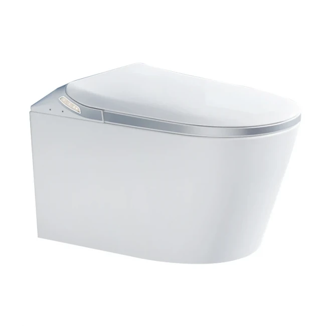 Унитаз умный настенный MEISHIDA-G23/2026, 58см, УФ, новый пульт
