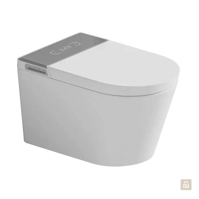 Унитаз умный настенный MEISHIDA-955WC, 58см, автомат, детское сиденье, полная встройка, русский голос