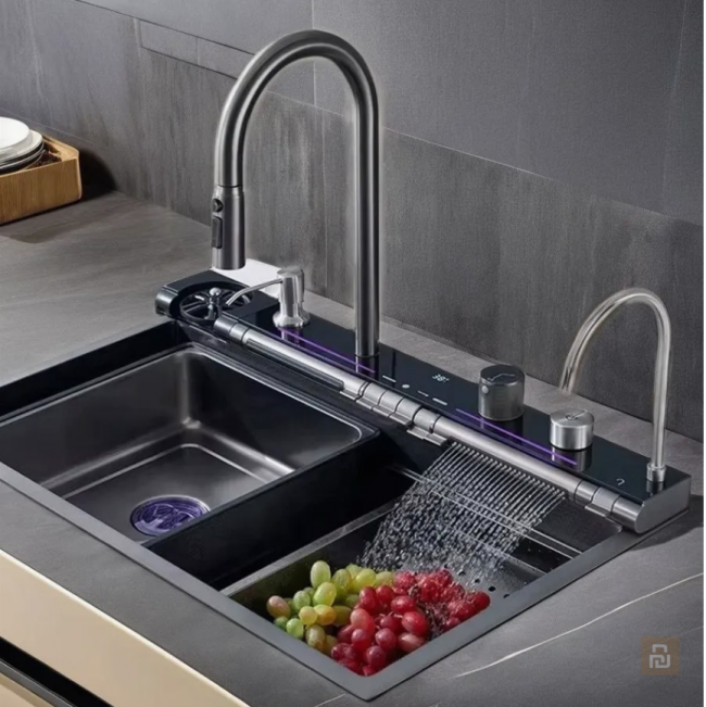 Кухонная мойка 2025, 3/4/5мм, краны латунь, оригинал