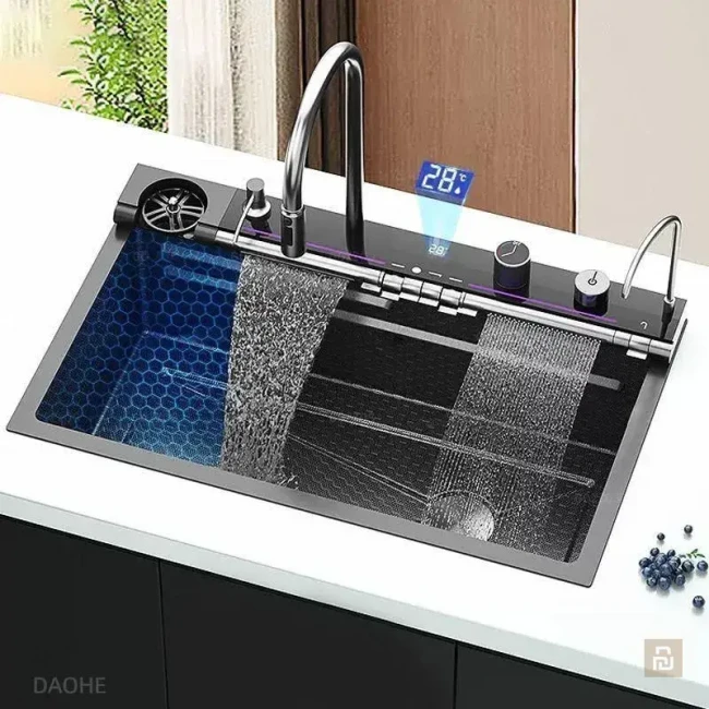 Кухонная мойка 2025, 3/4/5мм, краны латунь, оригинал