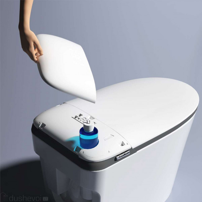 Унитаз умный MEISHIDA-W990, 68.4см, УФ