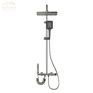 Душевой комплект HUIDA Ah-1111, термостат, дисплей, распылитель