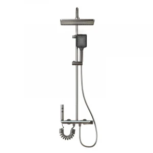 Душевой комплект HUIDA Ah-1111, латунь, дисплей, термостат, распылитель