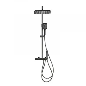 Душевой комплект HUIDA Ah-1114, латунь, термостат, распылитель