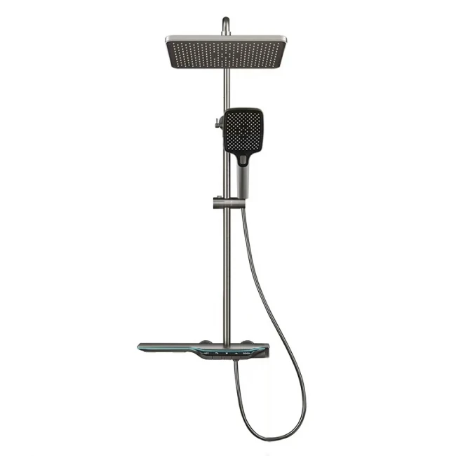 Душевой комплект HUIDA Sugar 2749, термомостат, дисплей 