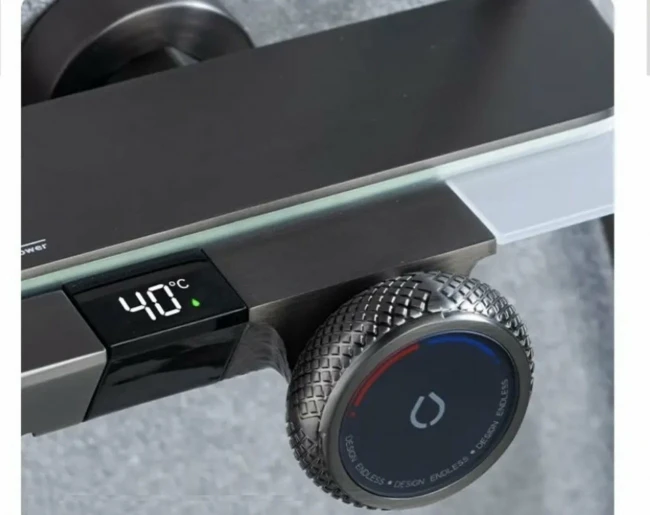 Душевой комплект Meishida Sugar 2747, термомостат, дисплей