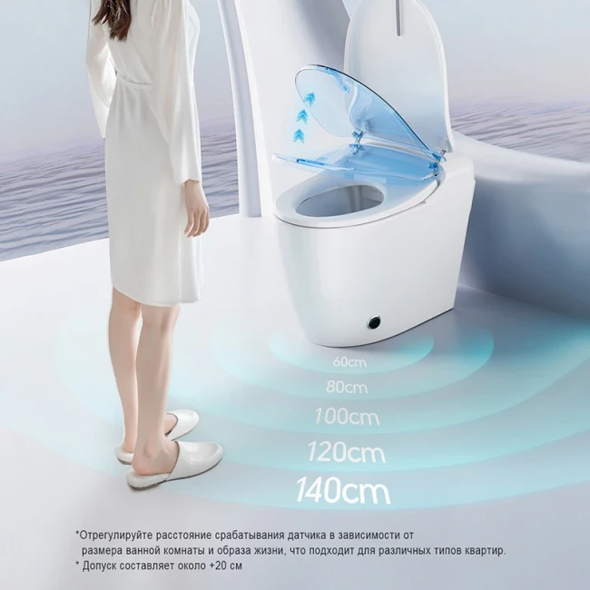 Унитаз умный MEISHIDA-903A, 68см, без бака